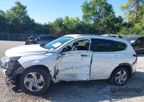 2021 Hyundai Santa Fe Sel from USA, damaged, VIN 5NMS2DAJXMH349318